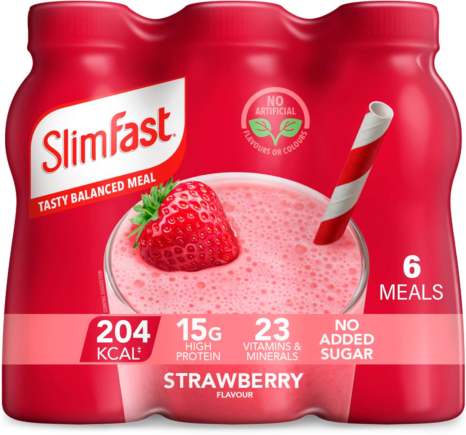 SlimFast Strawberry Protein Meal Shake