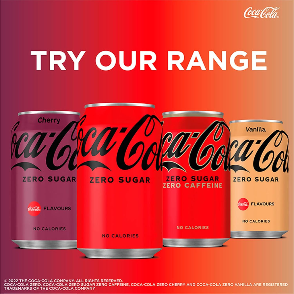 Coca-Cola Zero Sugar Cans